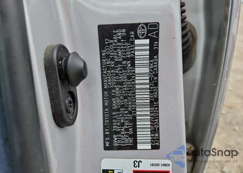 2012 Toyota Corolla Base from USA, damaged, VIN 2T1BU4EE5CC834297